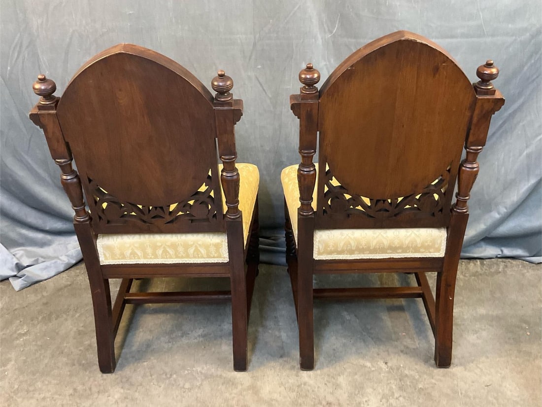 Jacobean Style Chairs - 4