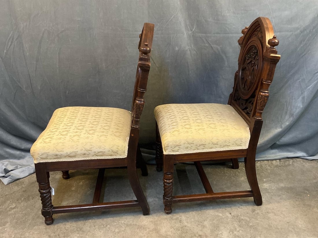 Jacobean Style Chairs - 5