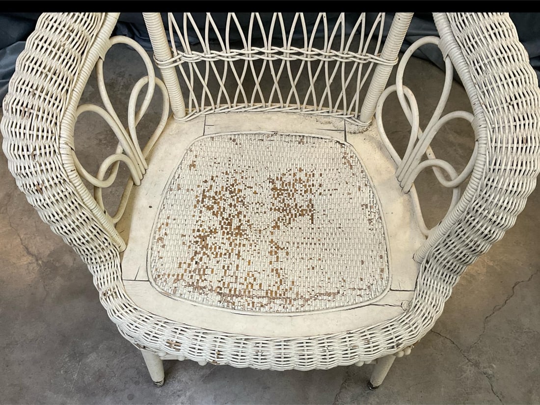 Wicker Armchair - 6