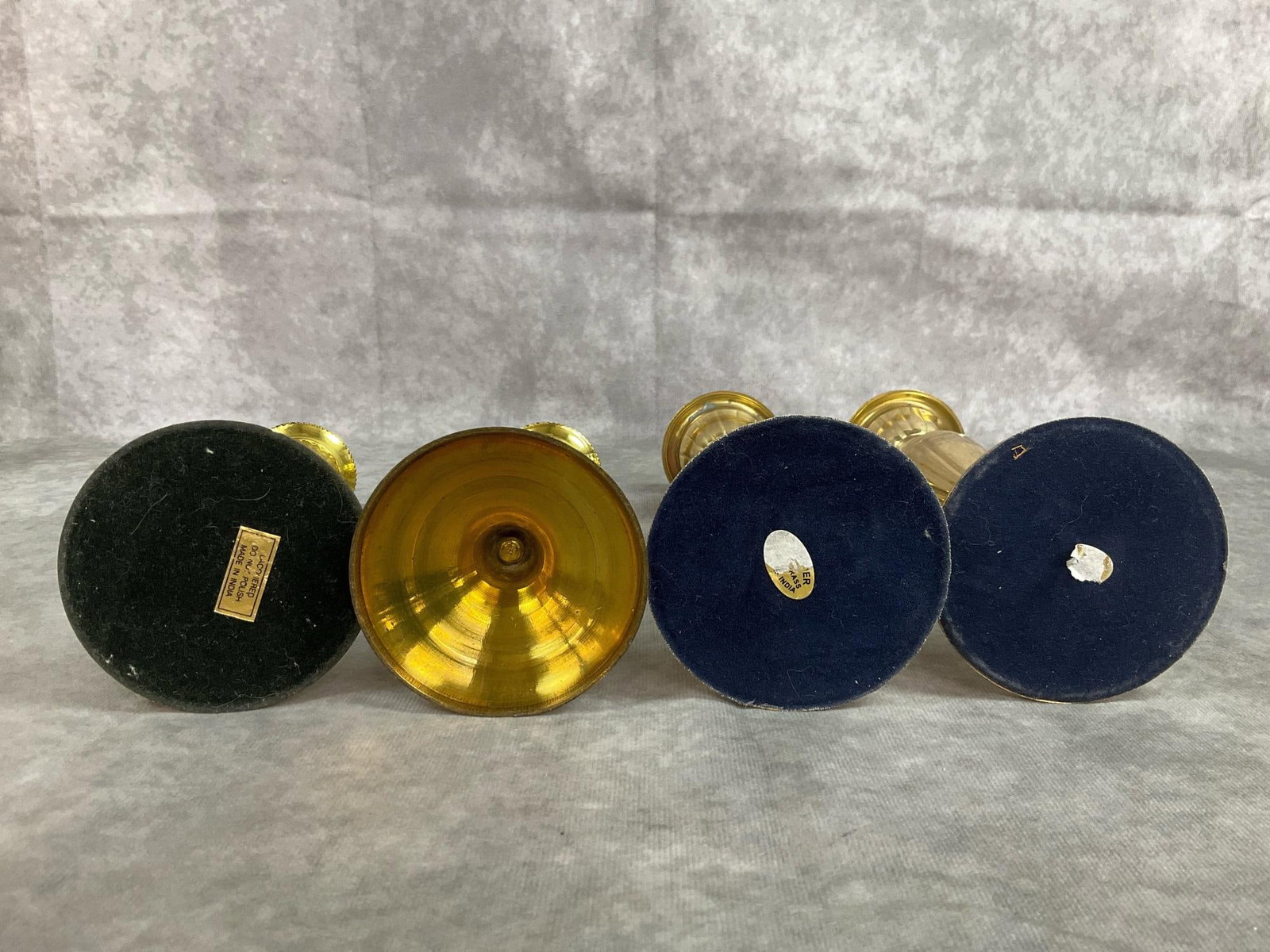 Brass Candlestick Holders - 6