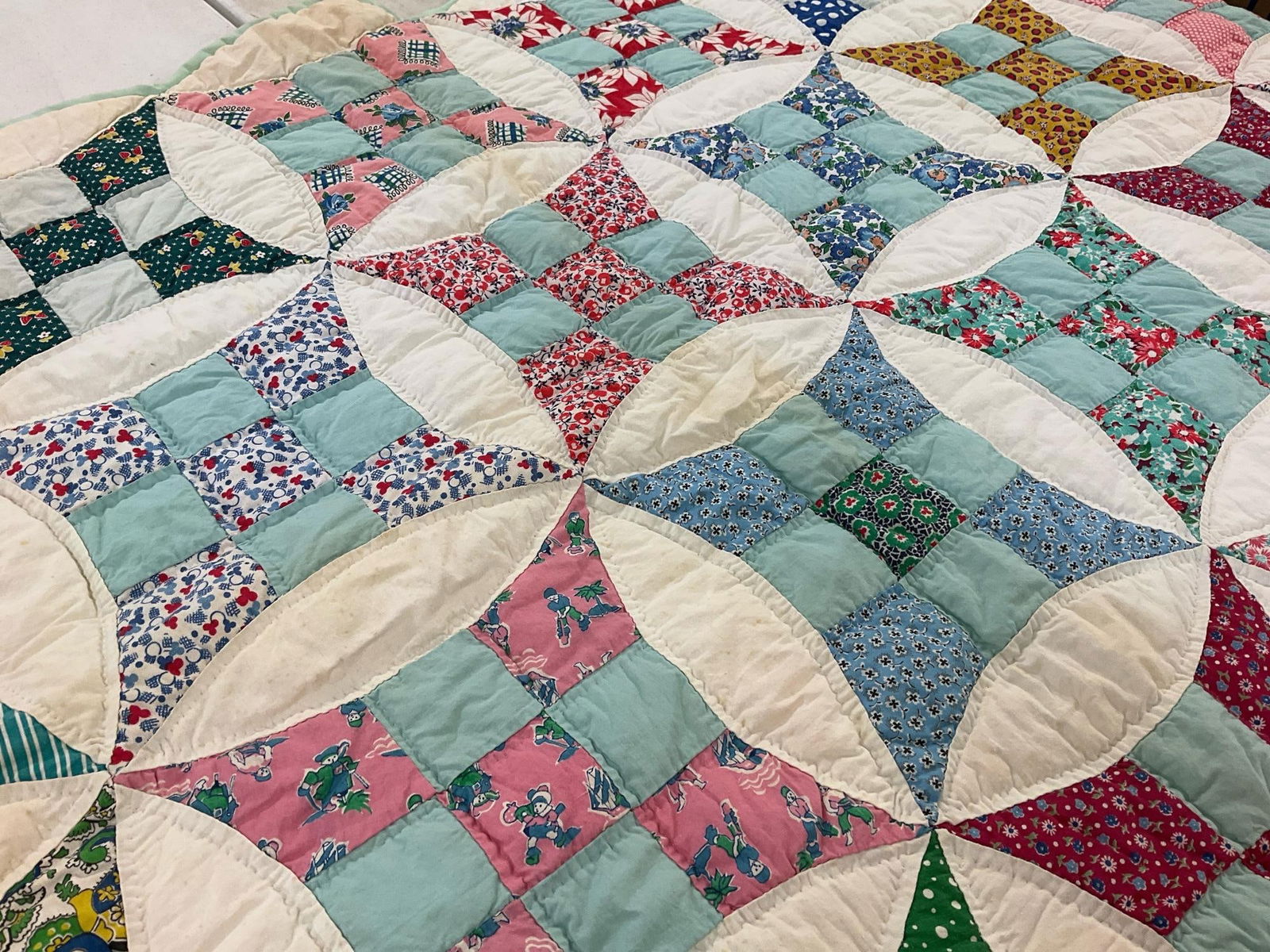 Cathedral Window Quilt - 5