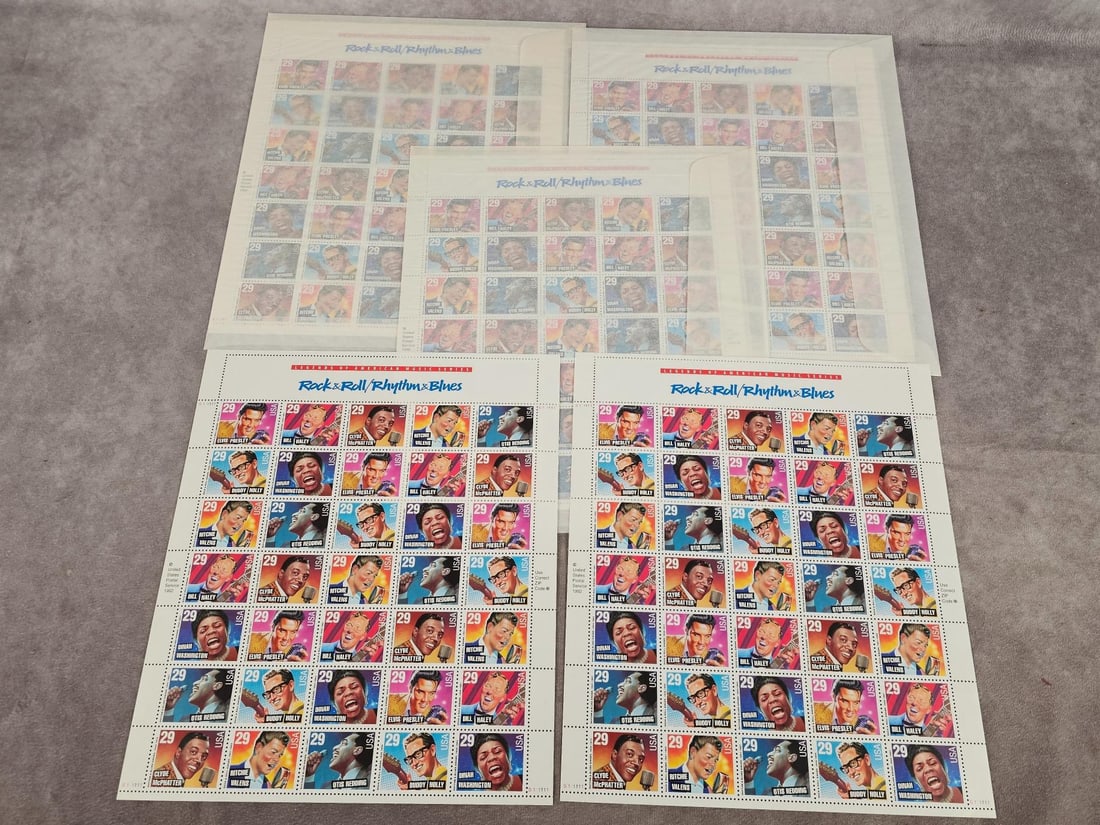 Collectible Stamp Sheets - 2