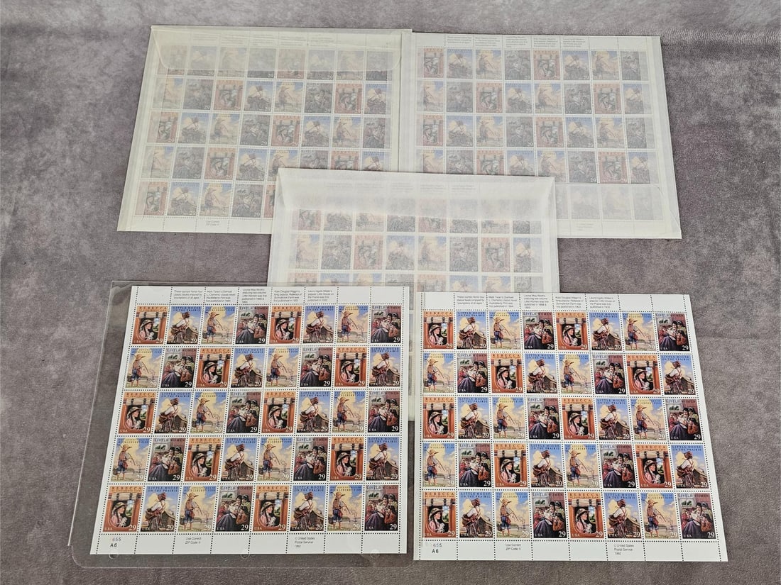 Collectible Stamp Sheets - 4