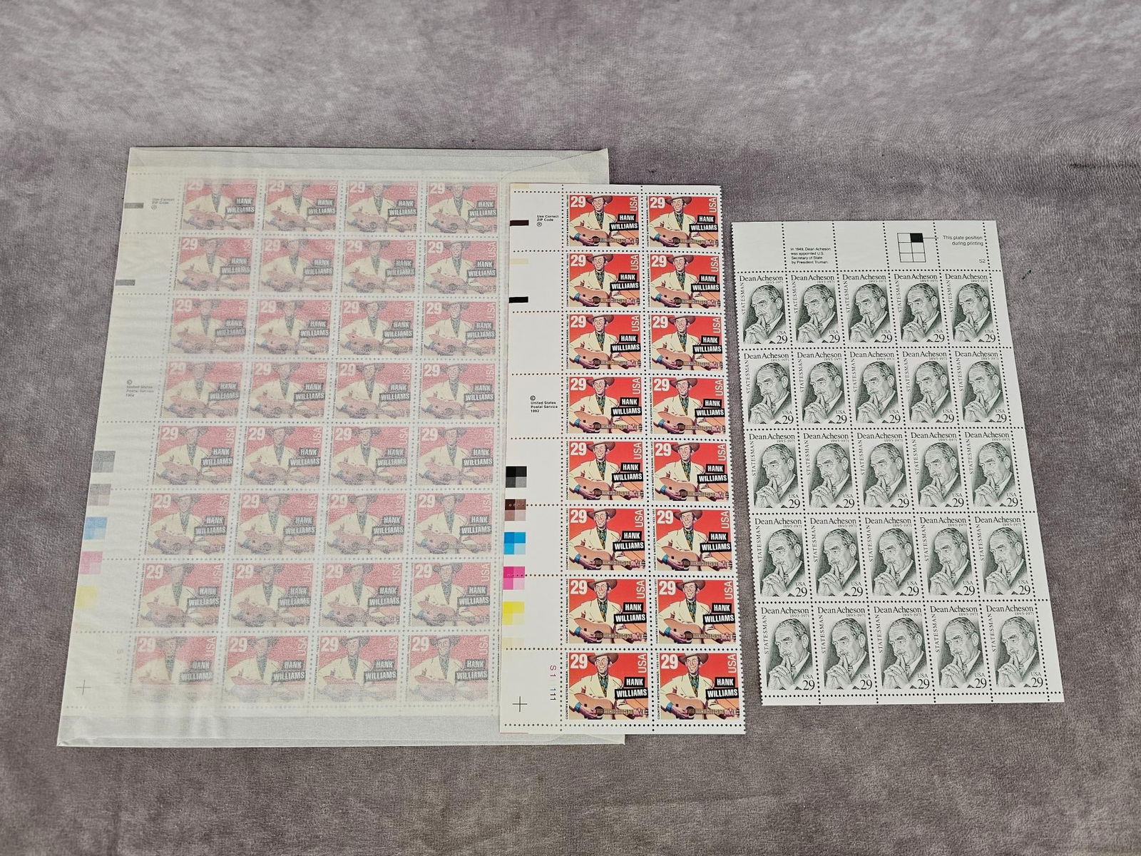 Collectible Stamp Sheets - 6