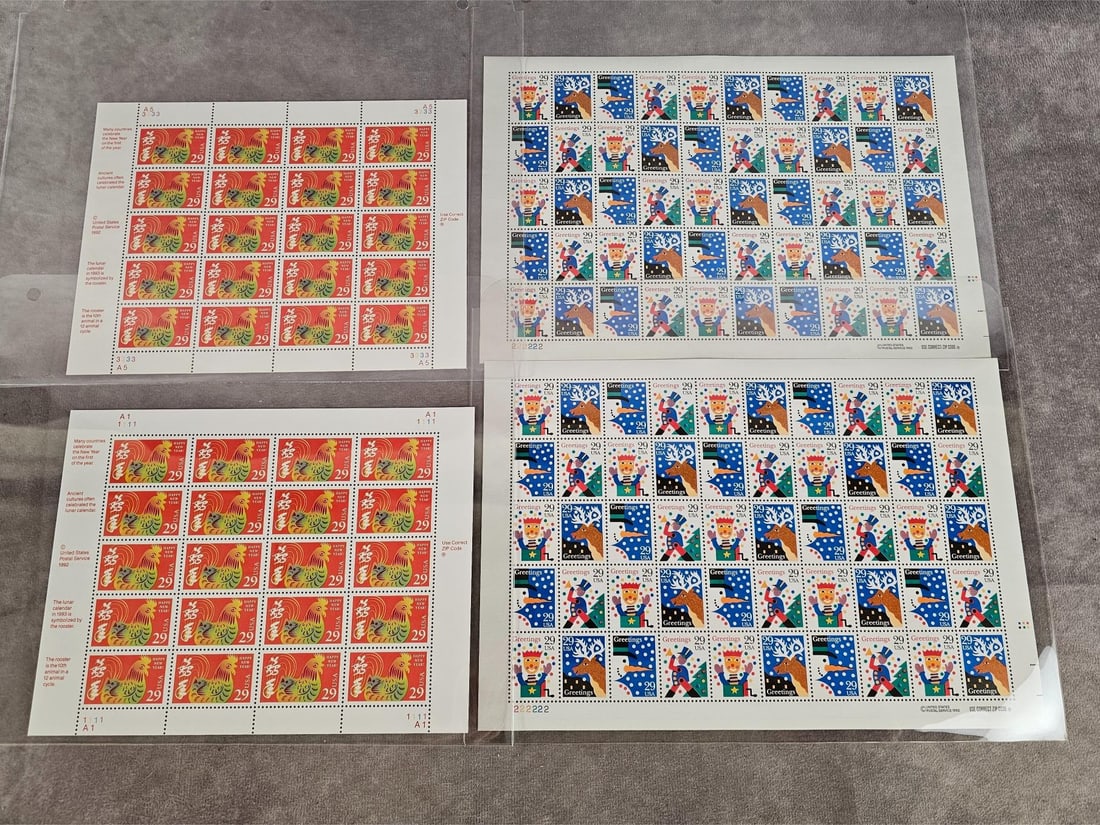 Collectible Stamp Sheets - 7