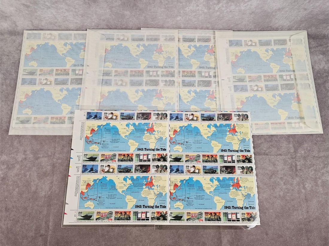 Collectible Stamp Sheets - 8