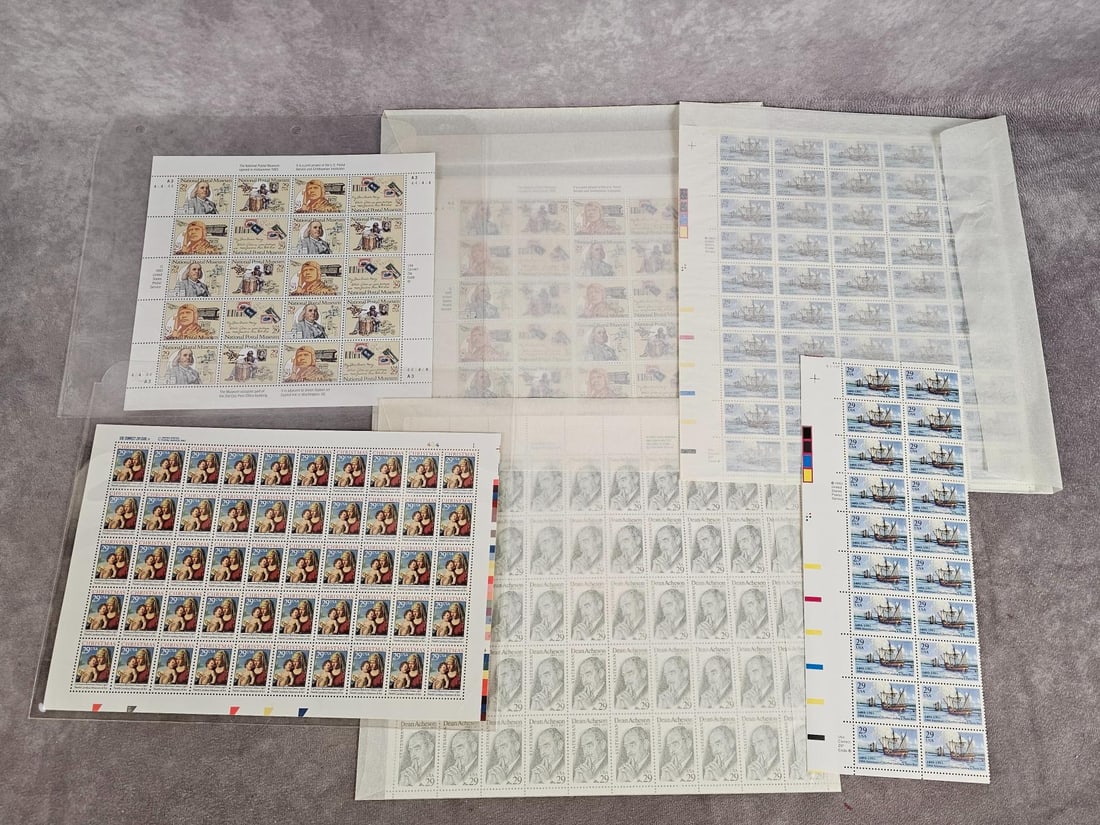 Collectible Stamp Sheets - 9