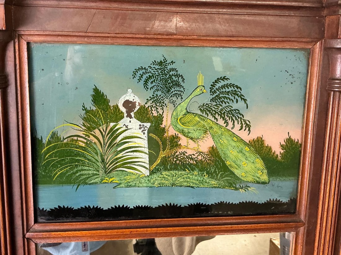 Federal Reverse Wall Mirror - 3