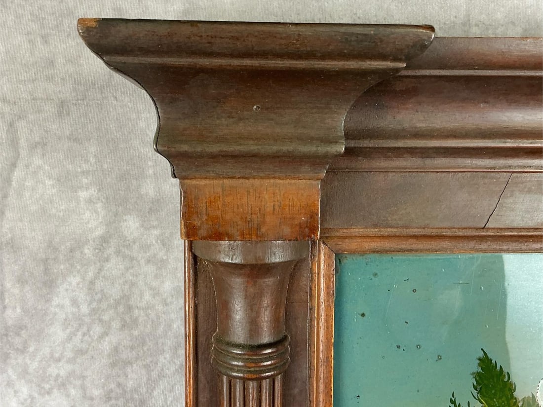 Federal Reverse Wall Mirror - 7