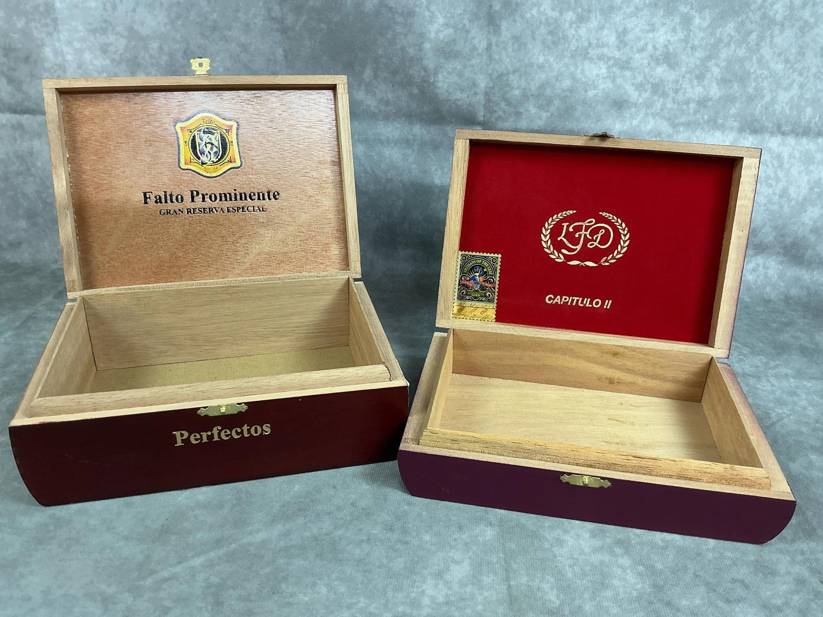 Wooden Cigar Boxes - 9