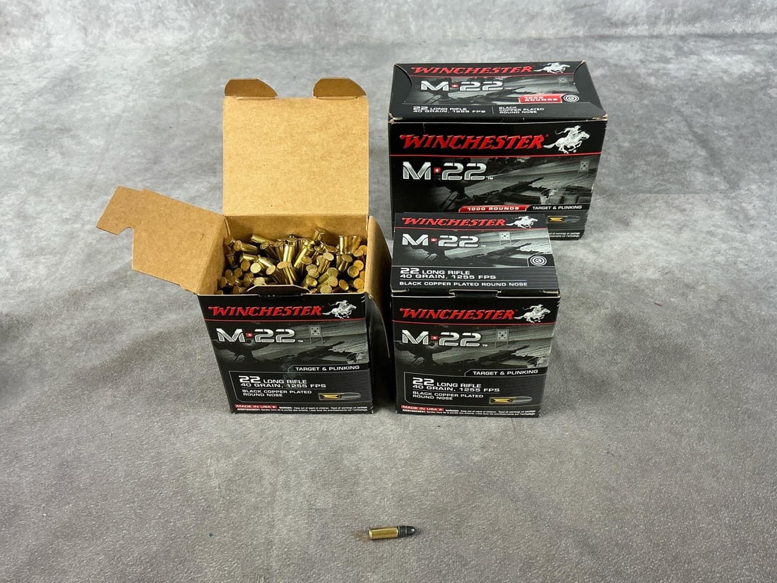 Winchester 22 Ammunition - 3