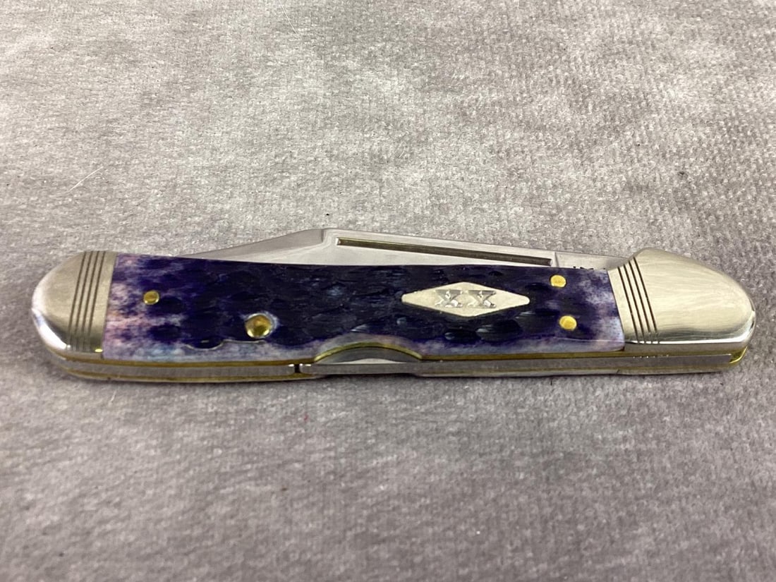 Case XX Knife Purple Bone Mini - 5
