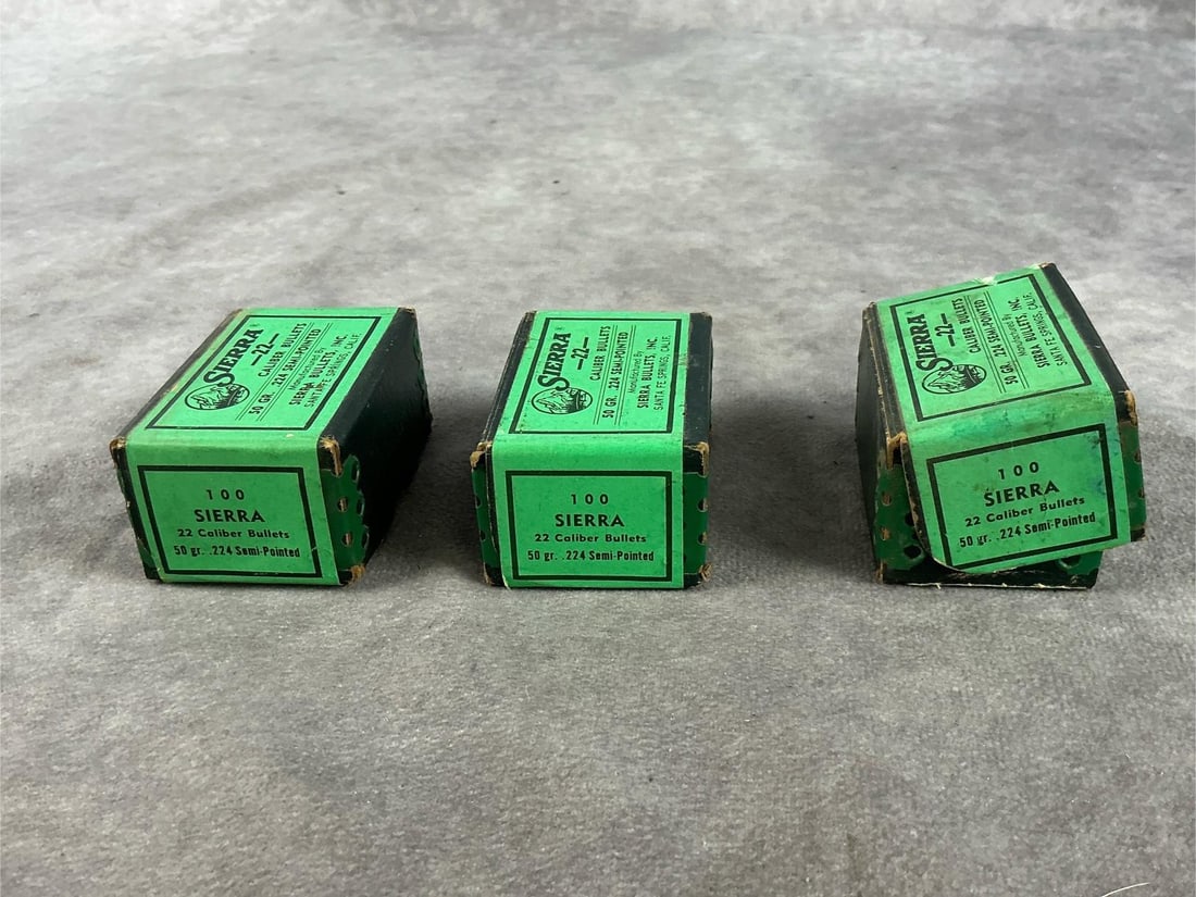 Sierra .22 Bullets - 2