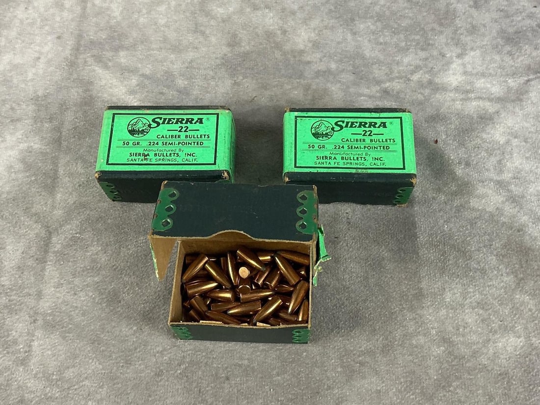 Sierra .22 Bullets - 3