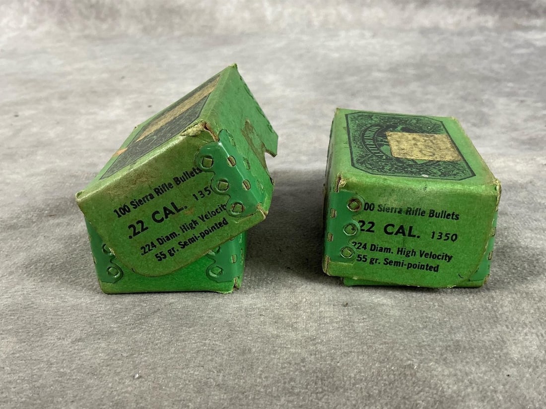 Sierra .22 Cal Bullets. - 2