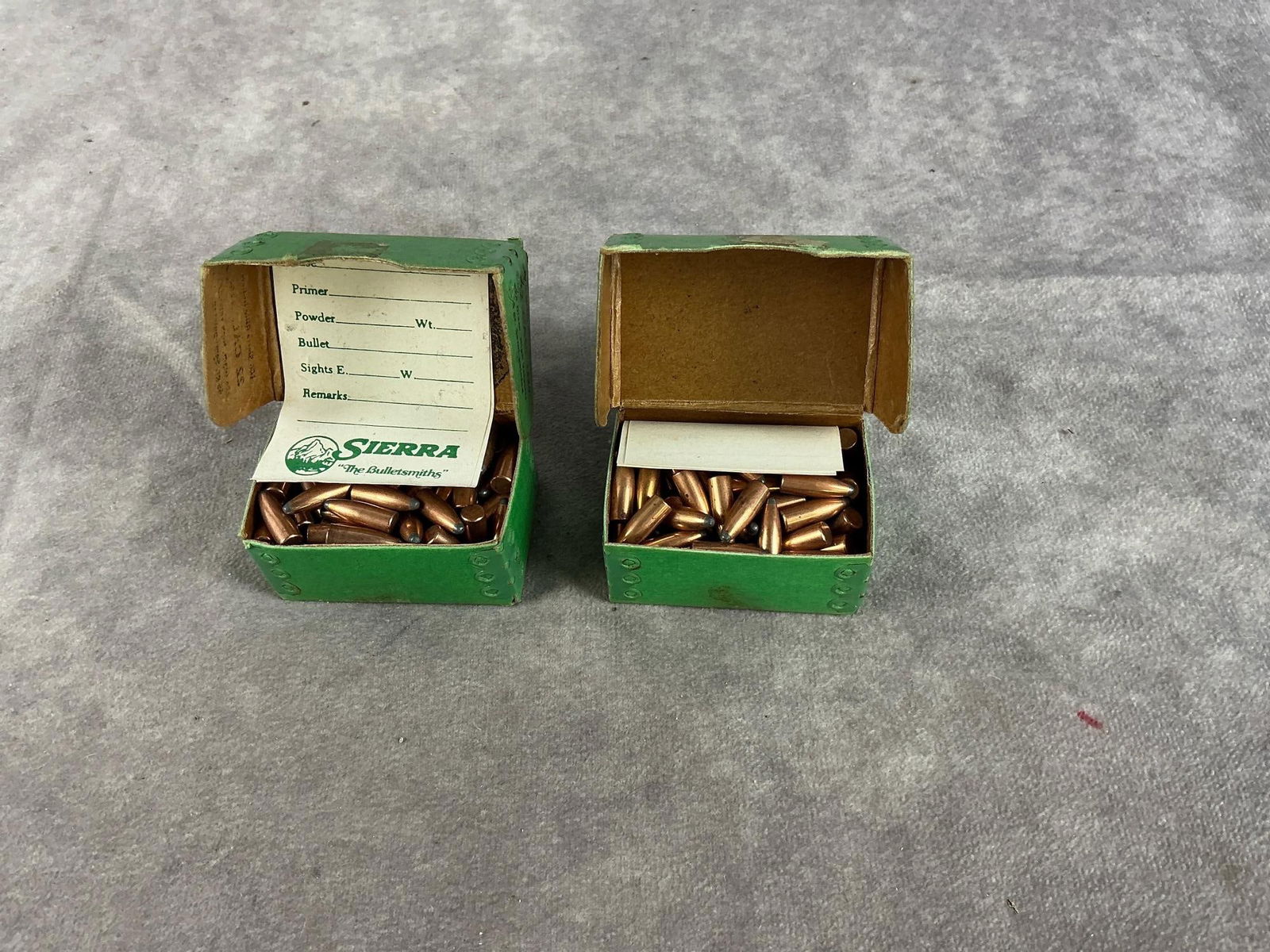 Sierra .22 Cal Bullets. - 3