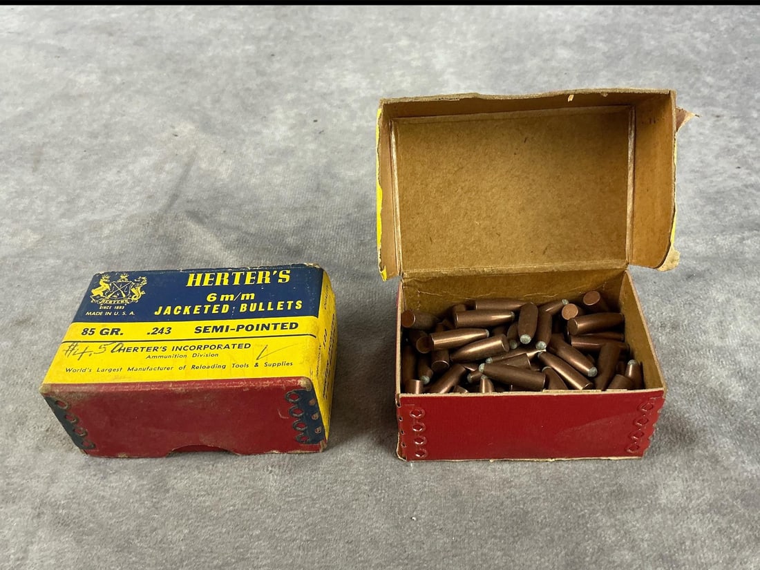 Herter's 6 MM Bullets - 3