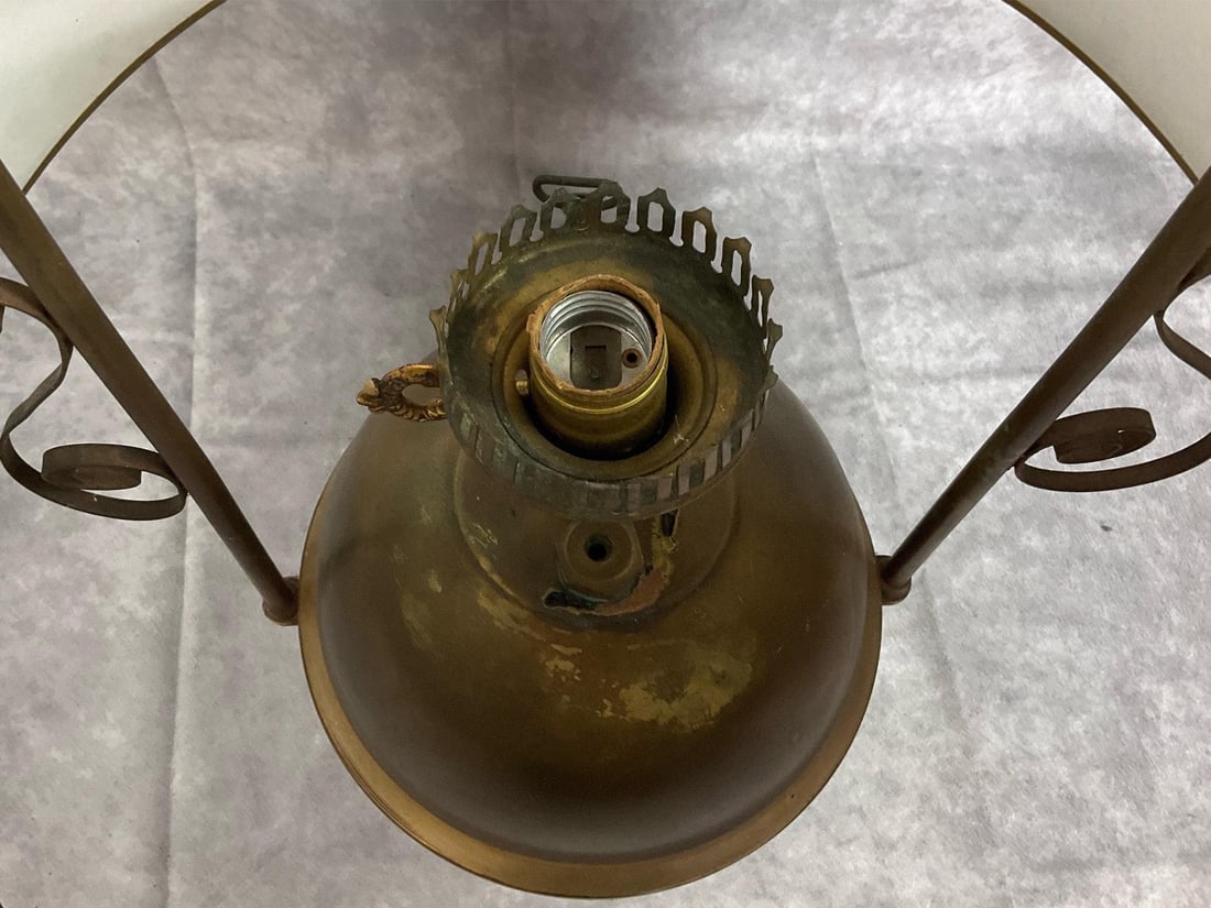 Antique Brass Hanging Light - 3