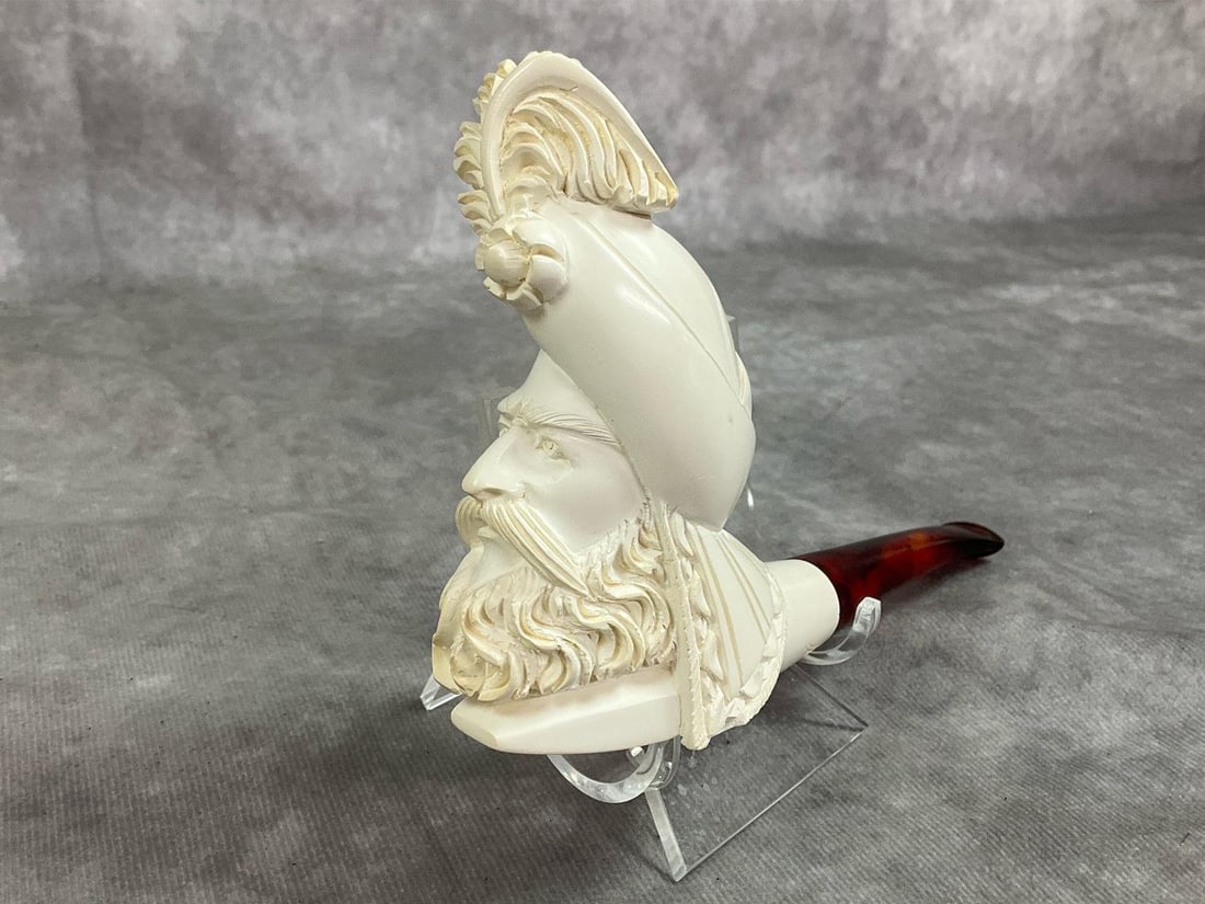 Meerchaum Hand Carved Pipe (1 of 6)