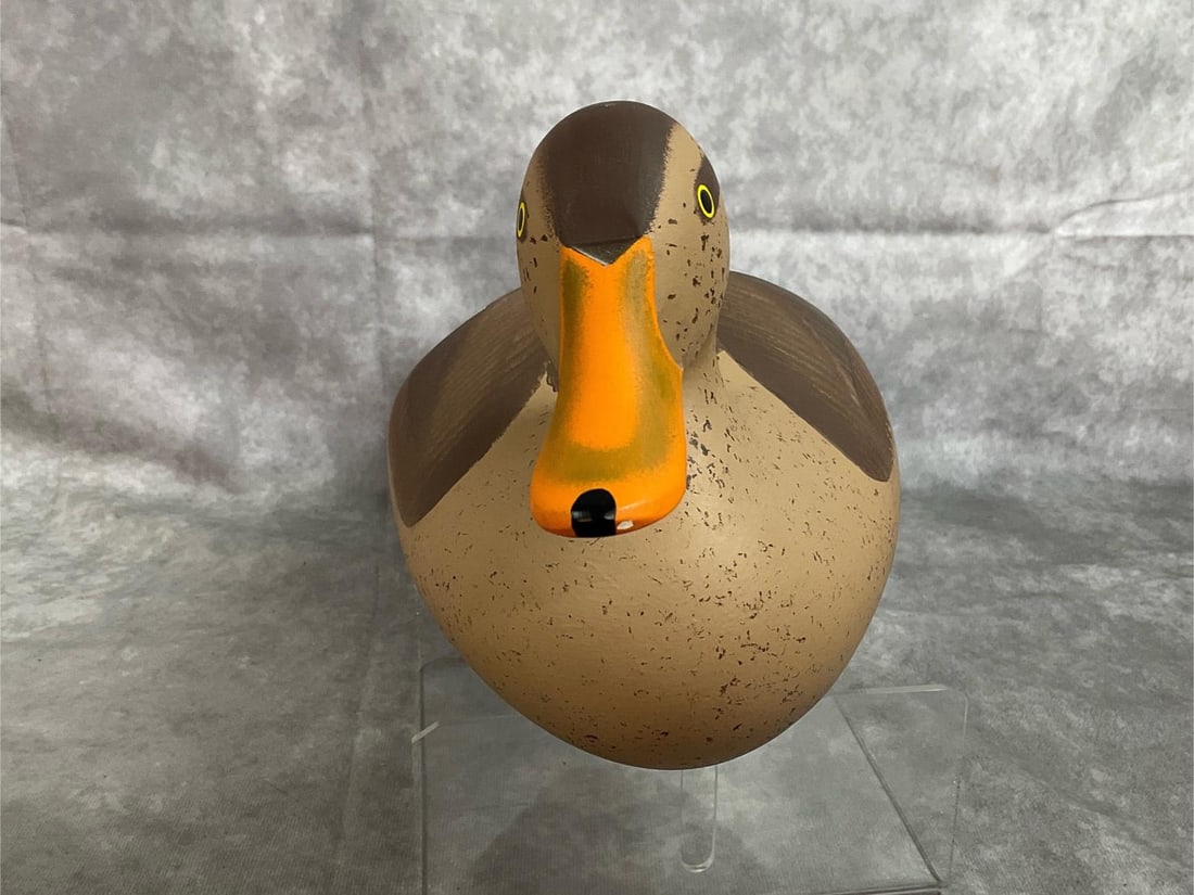 Hand Painted Decoy Duck - 2