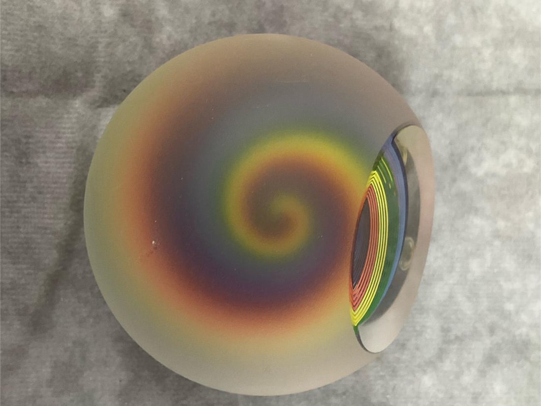 Unique Rainbow Zephyr Paperwight - 3