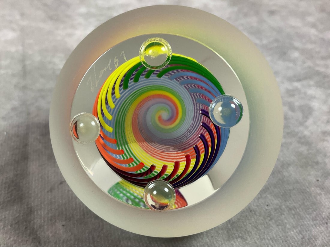 Unique Rainbow Zephyr Paperwight - 4