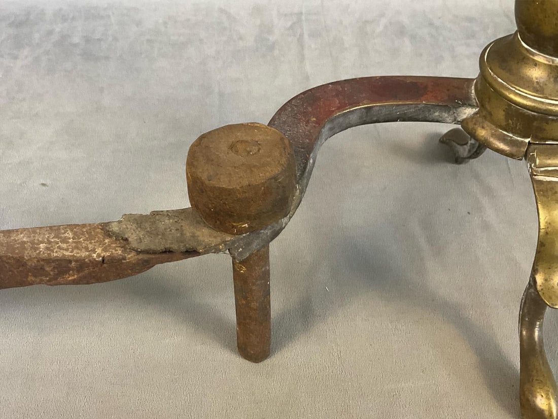 Chippendale Andirons - 12