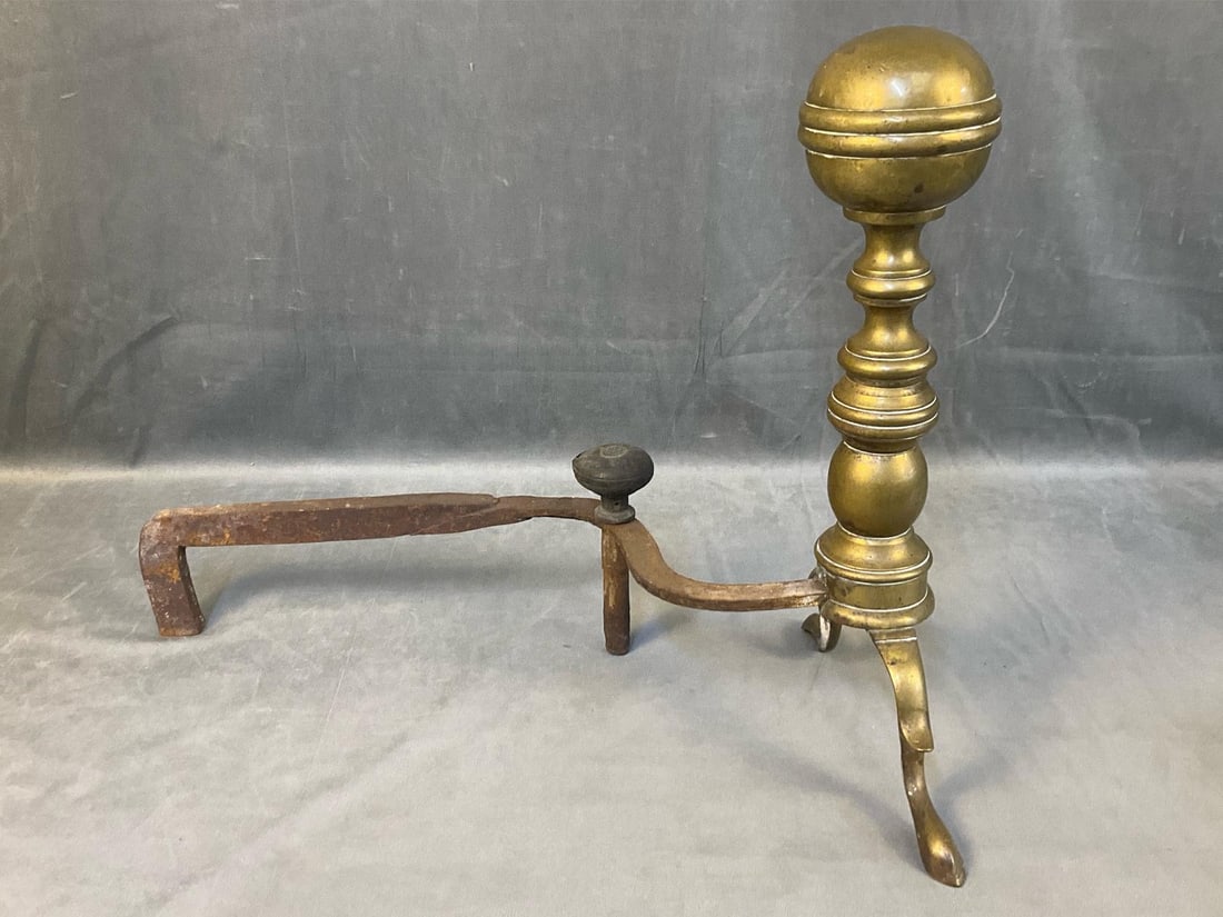 Chippendale Andirons - 3