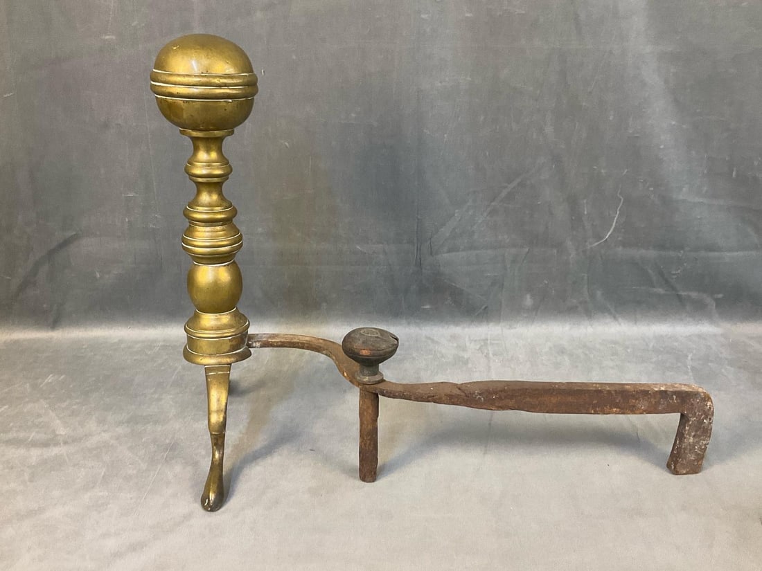 Chippendale Andirons - 4