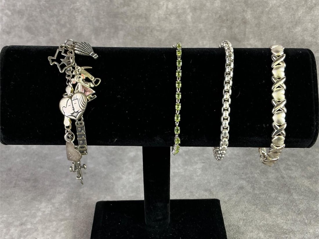 Sterling Silver Braclets (1 of 10)