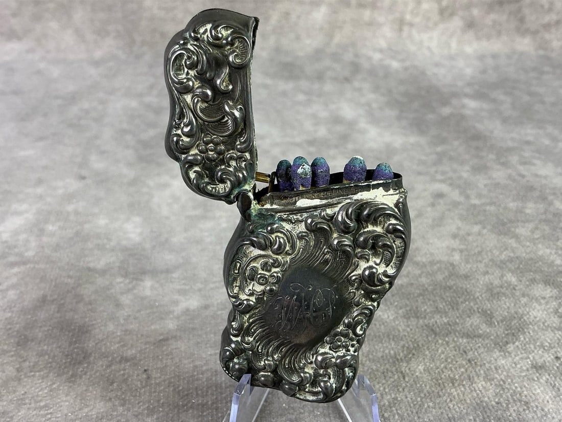 Sterling Silver Match Holder - 3