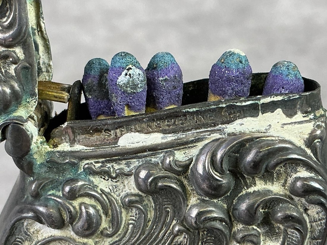 Sterling Silver Match Holder - 4