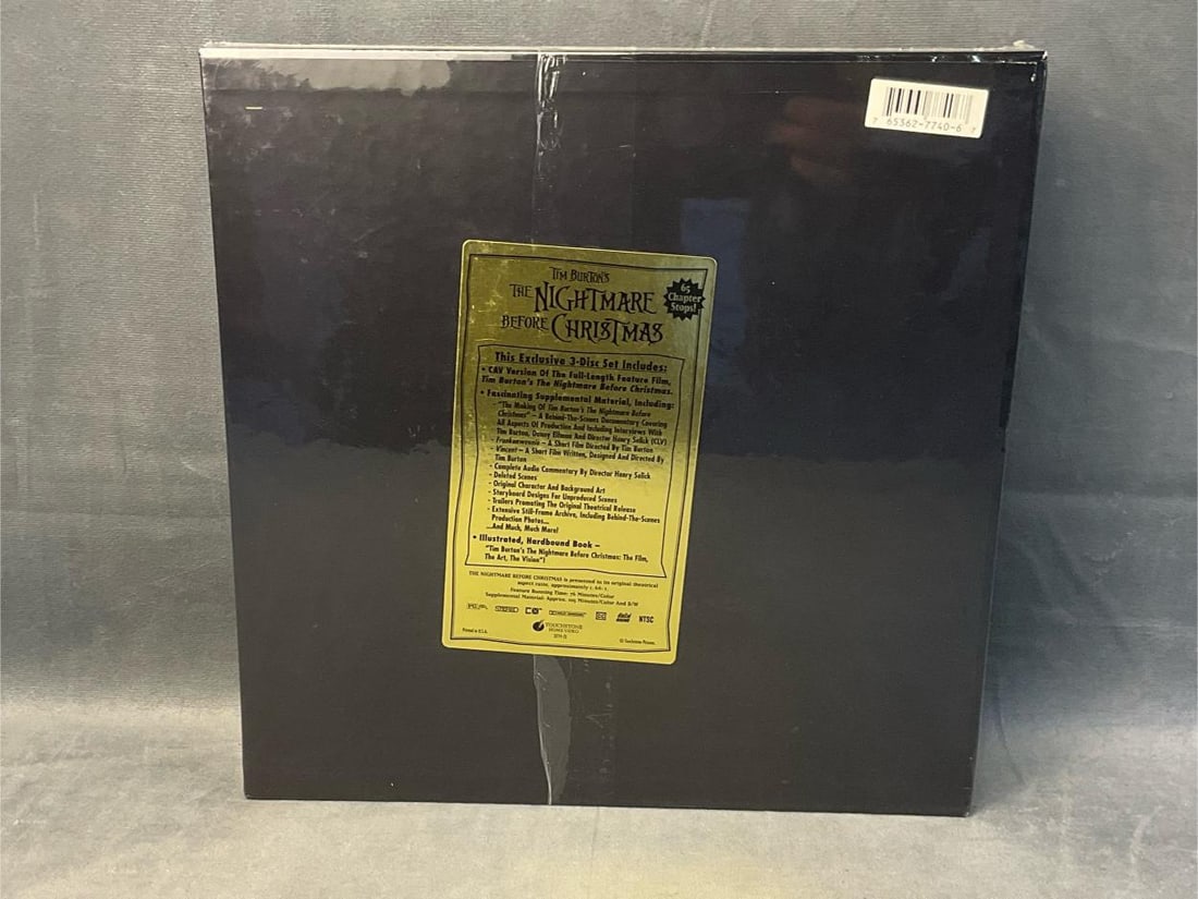 Laserdisc Nightmare Before Christmas - 3