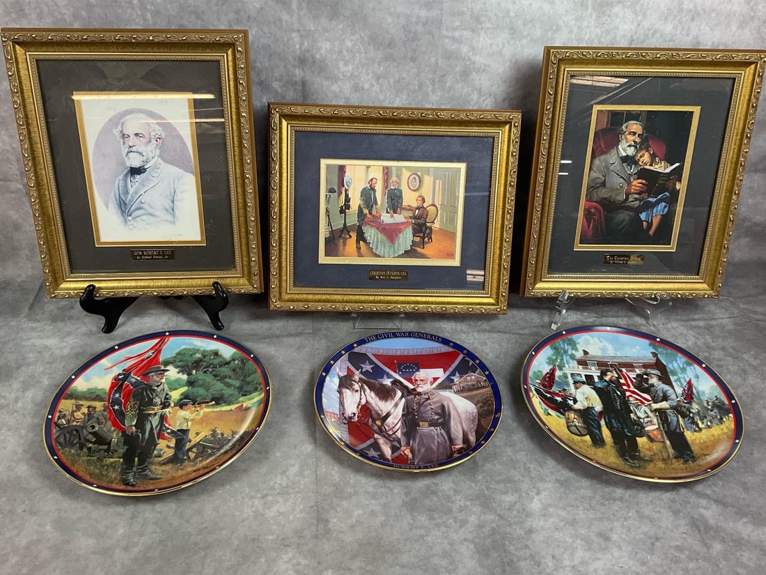 Civil War Plates & Art (1 of 12)