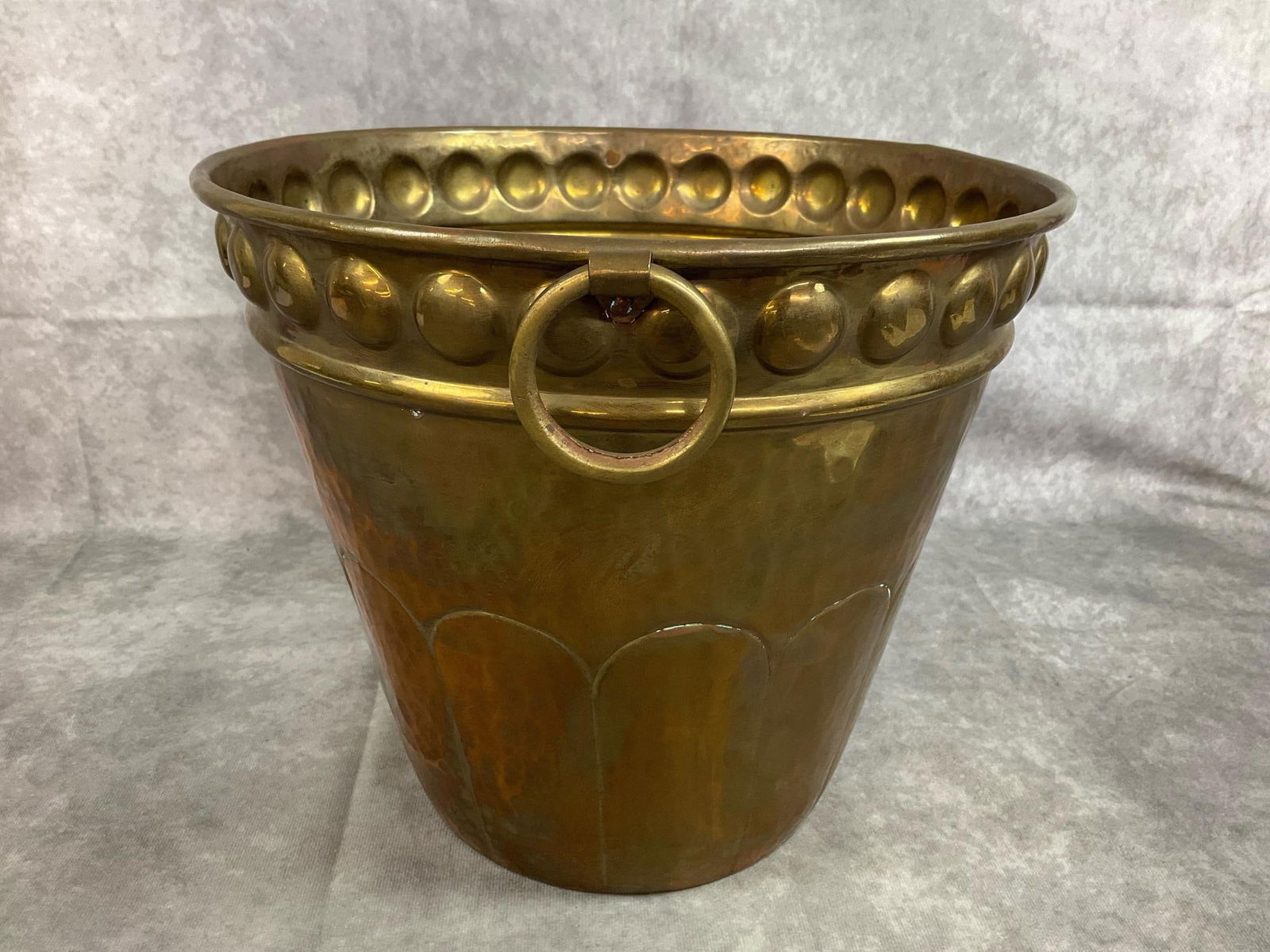 Brass Planter & Copper Tray - 2