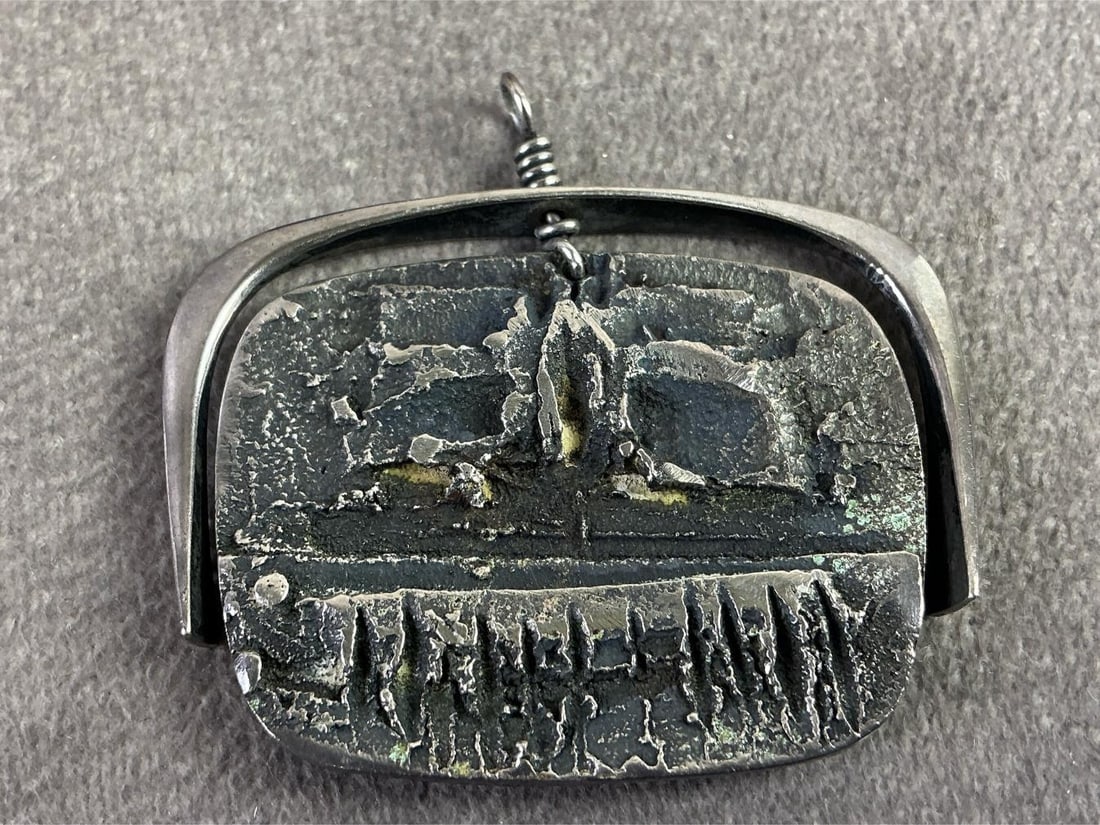 Silver Brooch & Pendant - 5