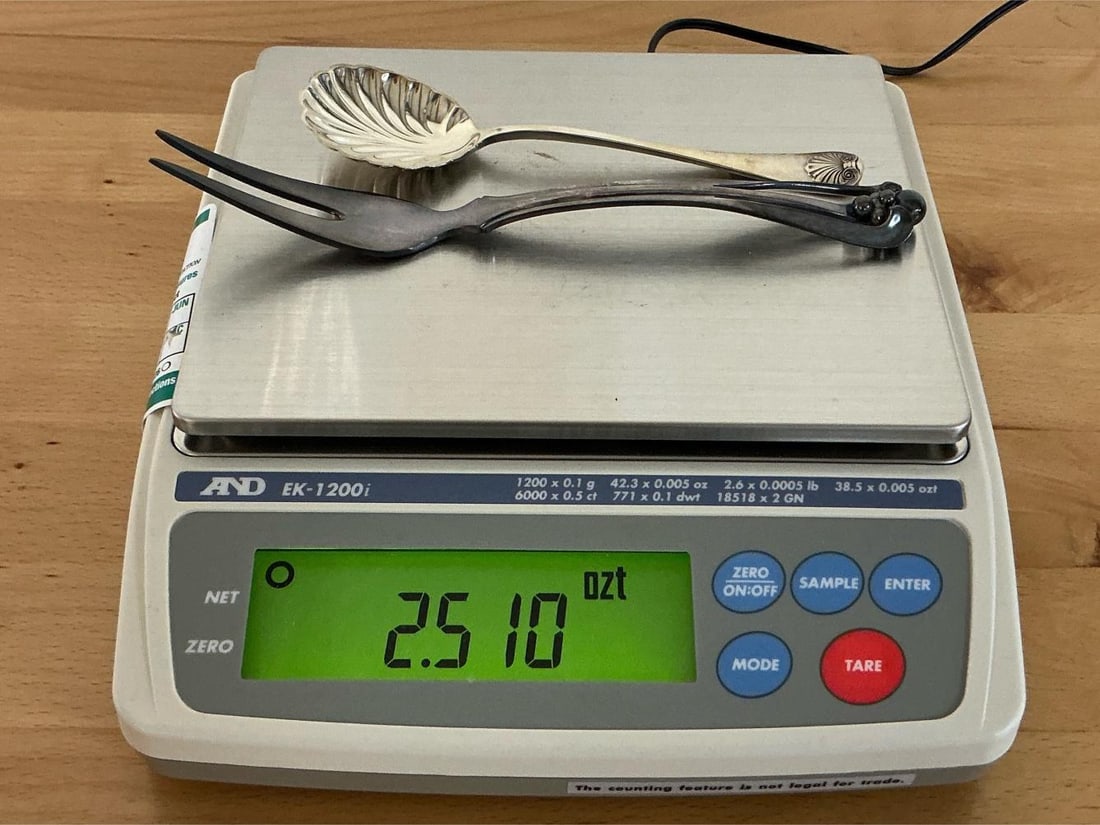 Sterling Silver Utensils - 10