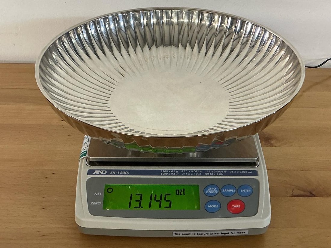 Sterling Silver Server - 6