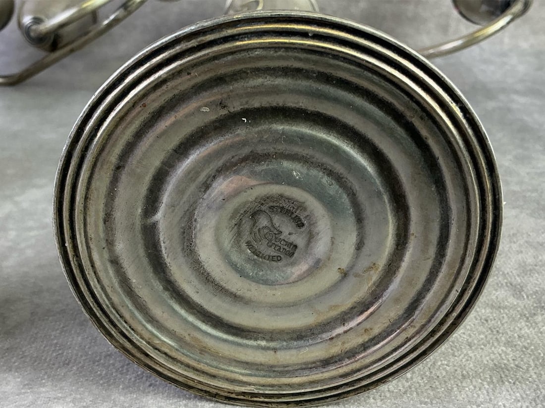 Sterling Silver Candelabras - 6