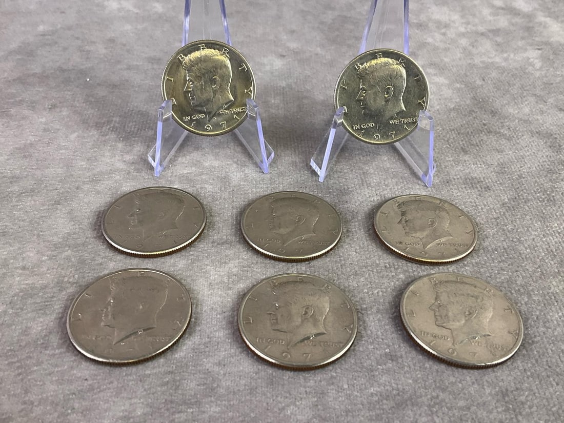 1971 Kennedy Half Dollars - 4