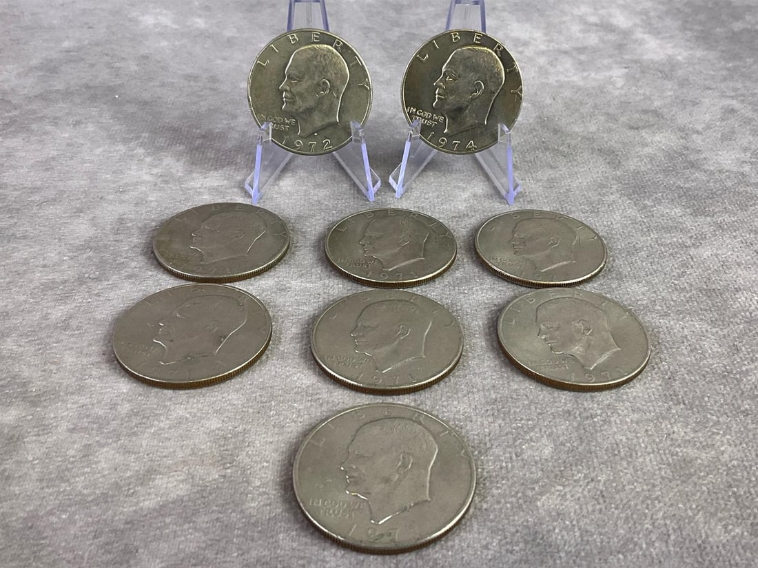 Eisenhower Dollar Coins (1 of 2)