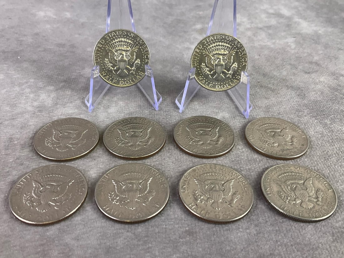 1972 Kennedy Half Dollars - 5