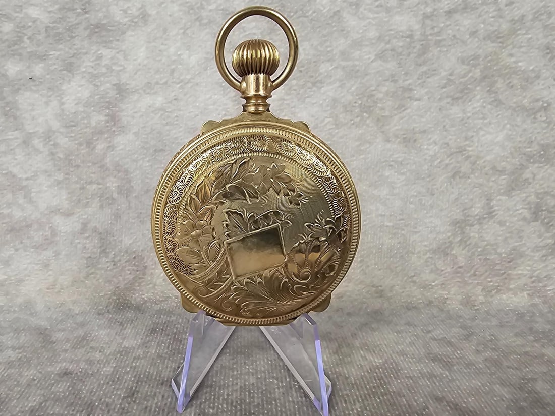 8k Gold Waltham Pocket Watch (1 of 10)