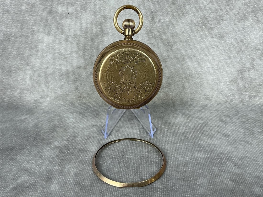 8k Gold Waltham Pocket Watch (1 of 9)