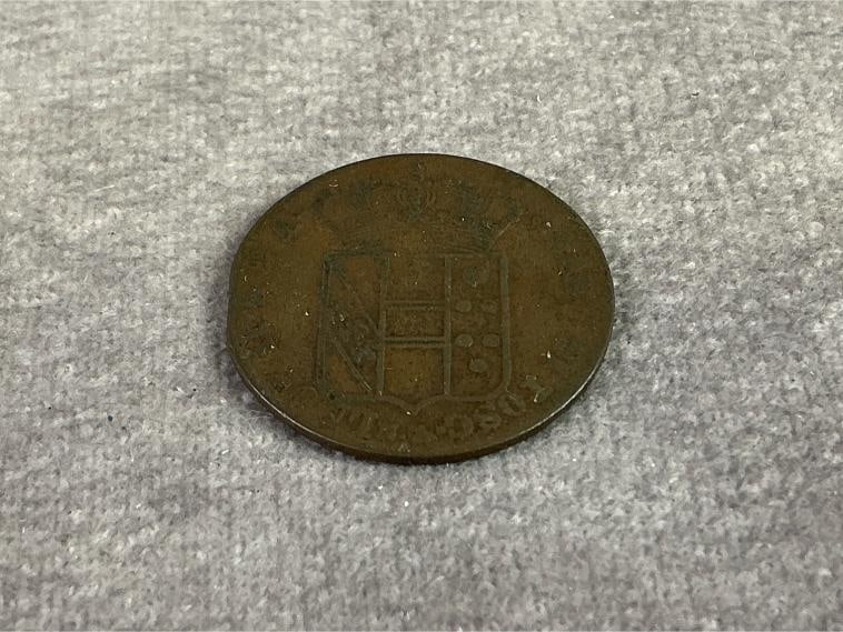 1830 Quattrini Coin - 3