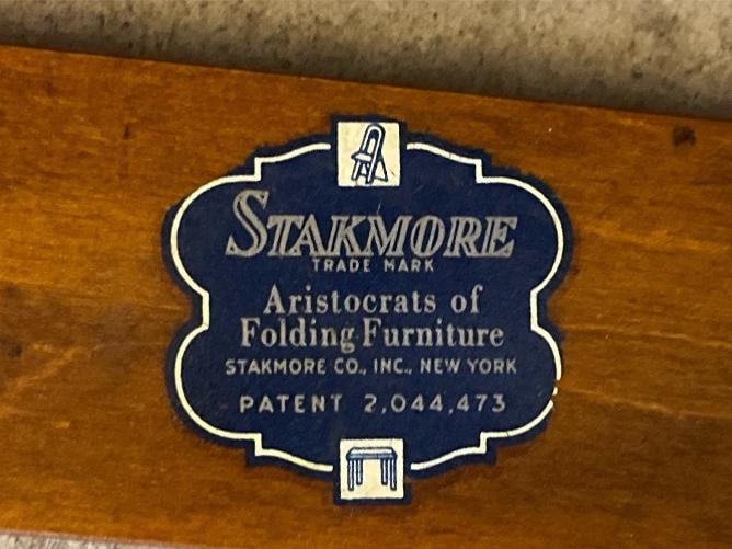 MCM Stakmore Chairs - 6
