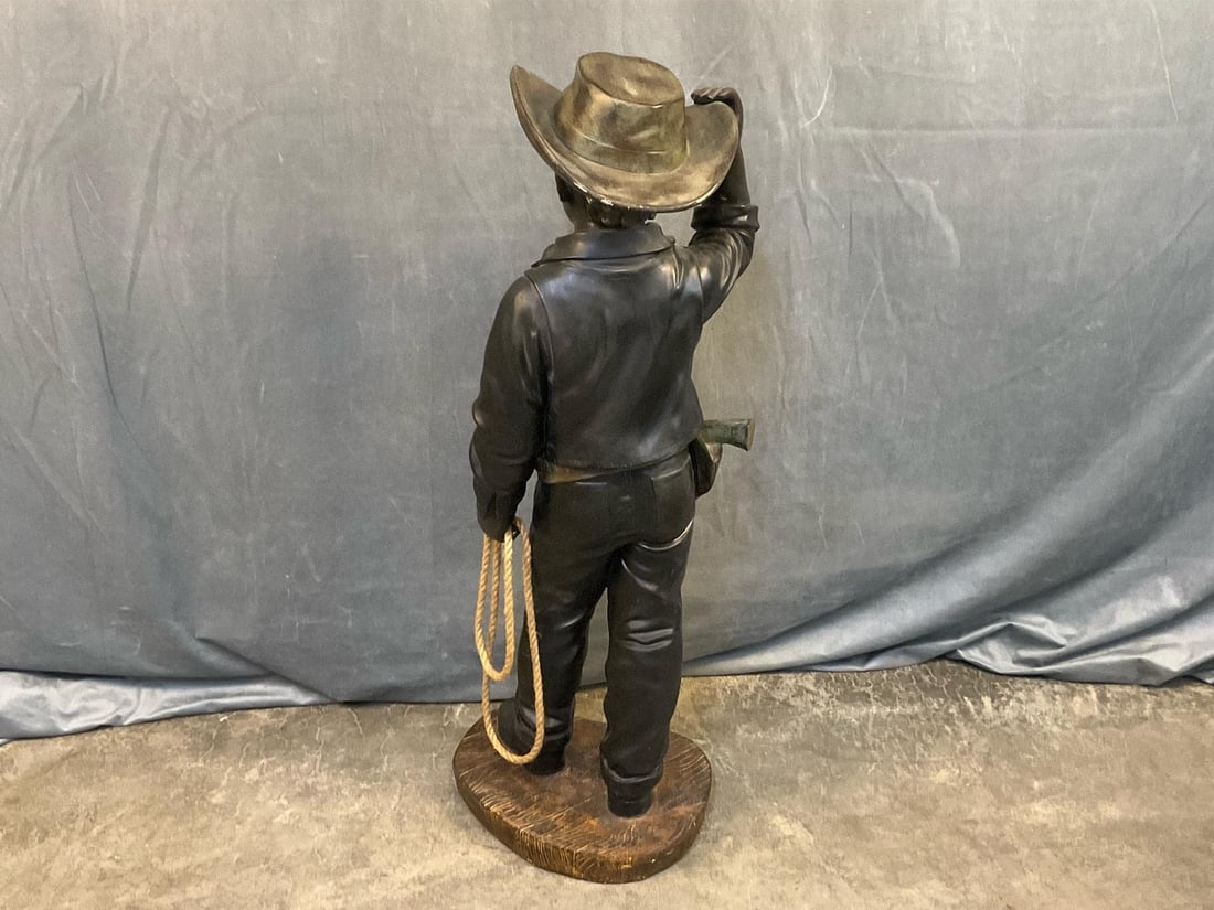 Cowboy Statue - 3