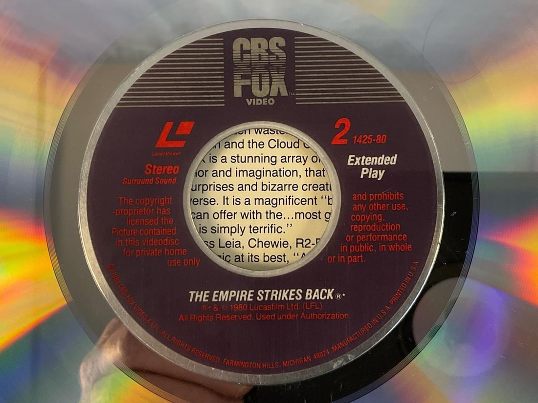 Star Wars Videodisc Trilogy - 10