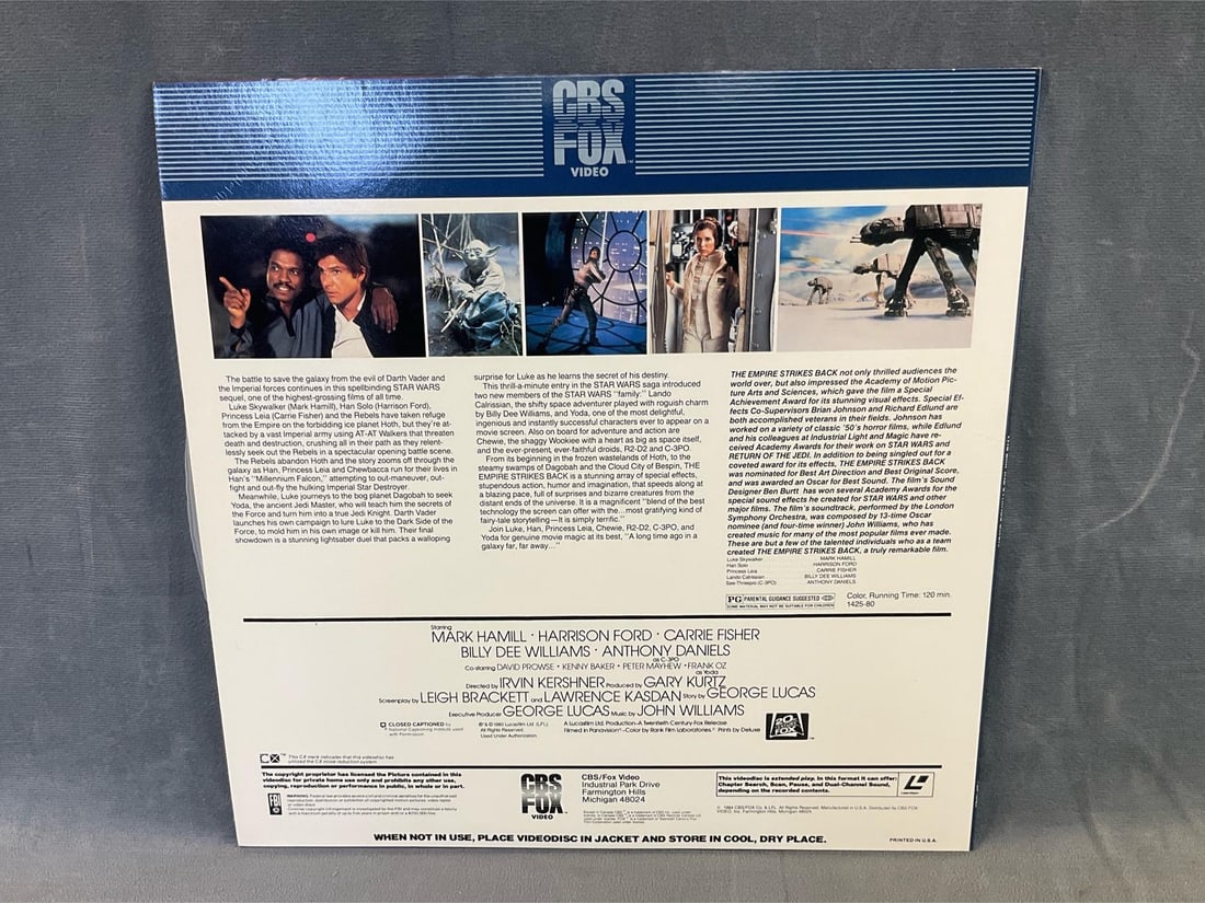 Star Wars Videodisc Trilogy - 8