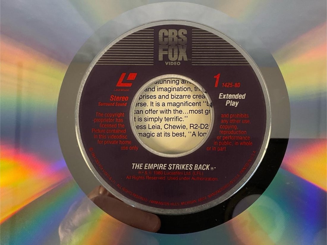 Star Wars Videodisc Trilogy - 9